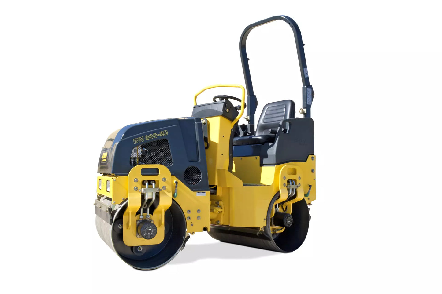 Rodillo Doble Articulado 1200 Kg Tandem Ancho 90 Cm Motor Honda BW900-50 Bomag