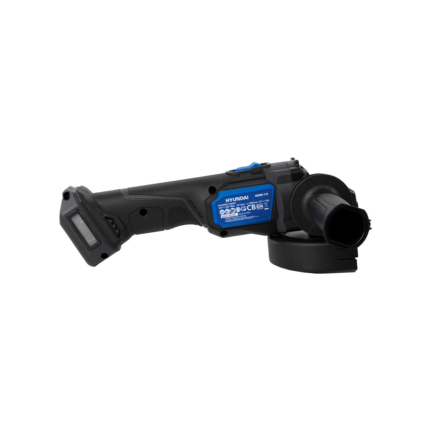 Esmeriladora Angular Brushless 4 1/2″ Inalámbrica Li-Ion 20v – AG20X-115