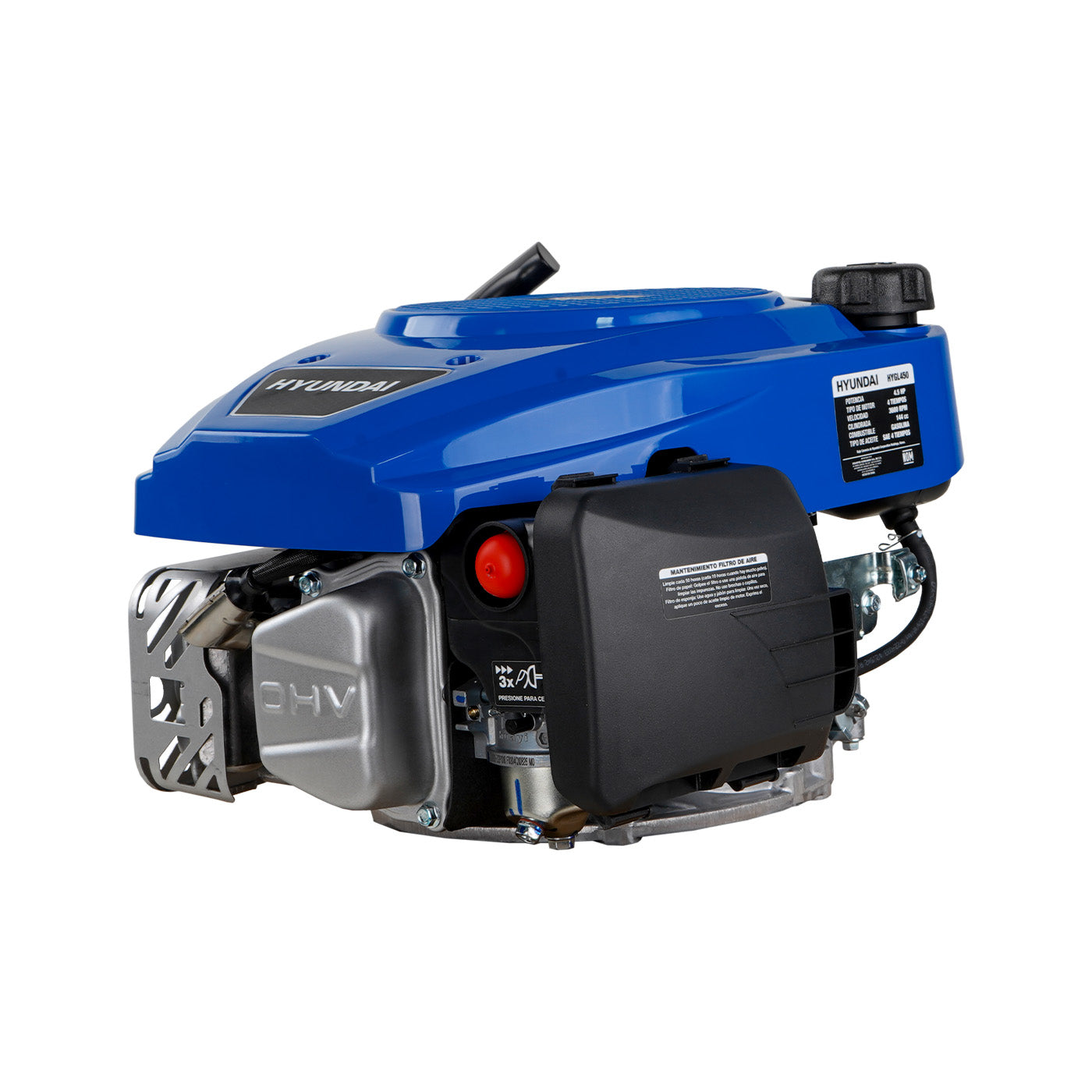 Motor A Gasolina Hyundai P/Podadora 4.5 Hp 144Cc – HYGL450