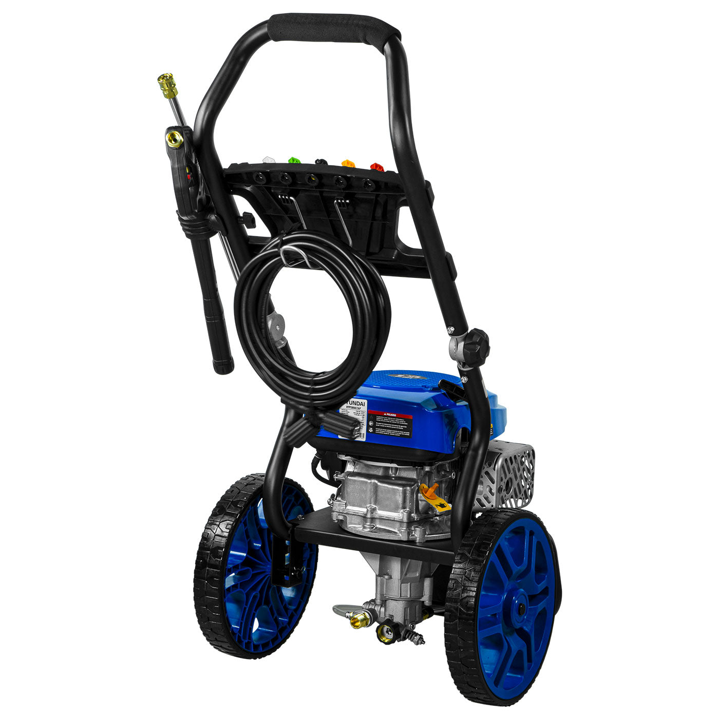 Hidrolavadora A Gasolina Hyundai Axial 4.5 Hp 2700 Psi 186 Bar C/base Abatible – Hyp2850xt