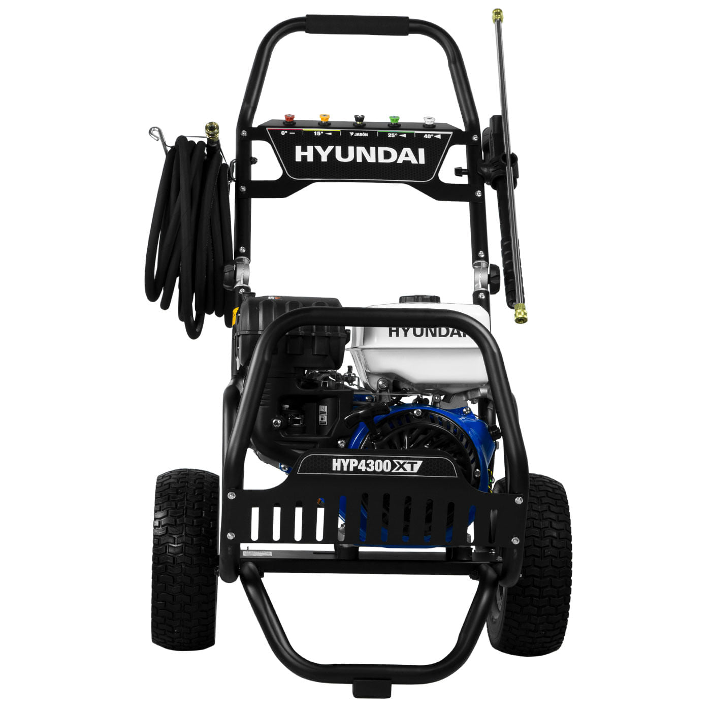 Hidrolavadora A Gasolina Hyundai Triplex 15 Hp 4200 Psi 289 Bar Con base Abatible – Hyp4300xt