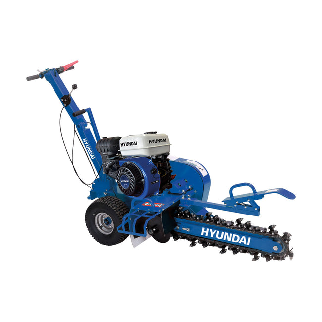 MAQUINA ZANJADORA PROFESIONAL MOTOR HYUNDAI 6.7 HP Hytr67xt