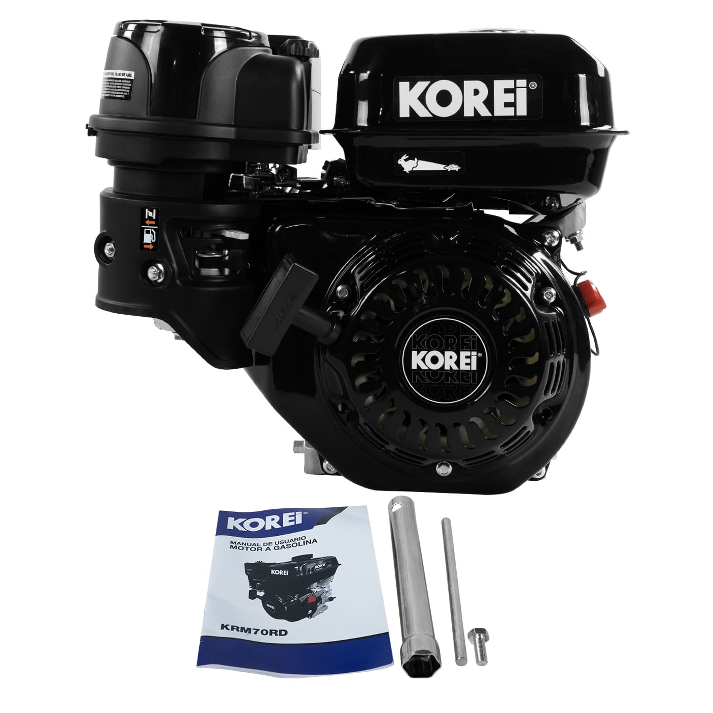 Motor A Gasolina Profesional Korei 7 Hp Con Reductor De Velocidad – Krm70rd