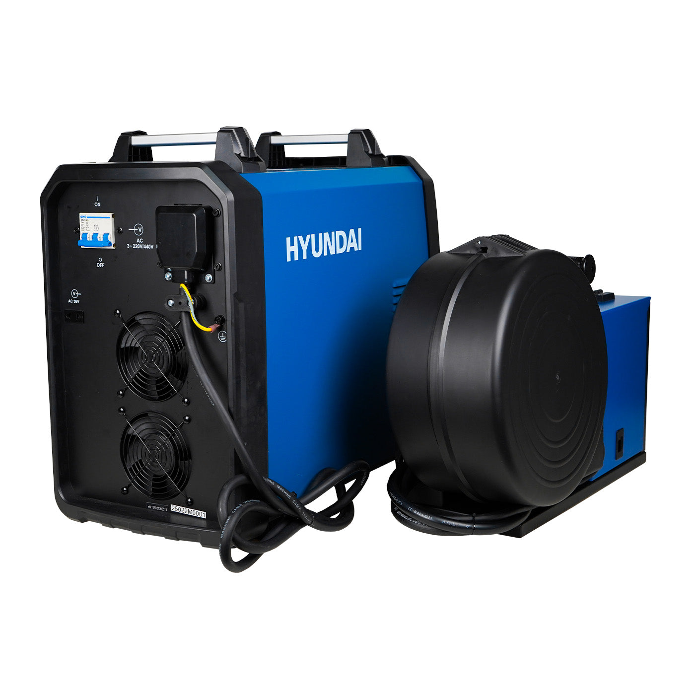 Soldadora Inverter Uso Industrial Hyundai (MMA/MIG) 220v/440v 500A – MIG-500KD