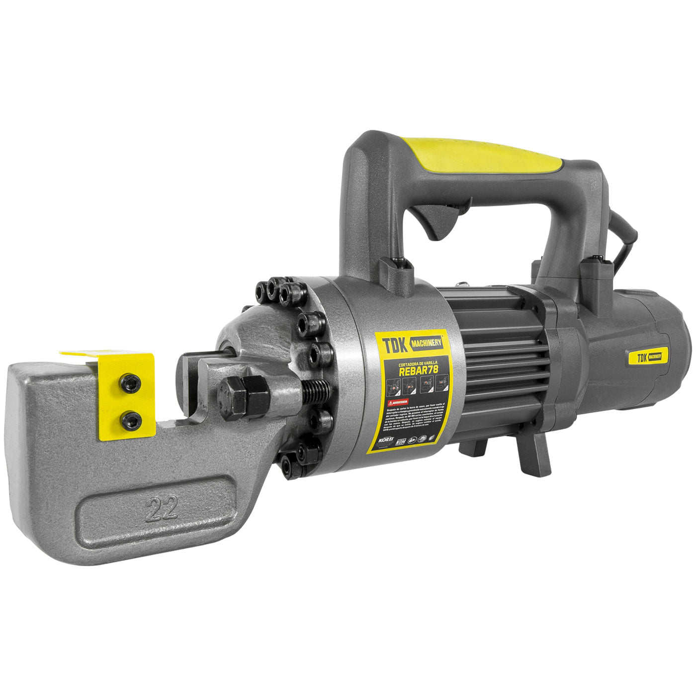 Cortadora De Varilla Eléctrica Manual Profesional Tdk Machinery 1,150 Watts – Rebar78