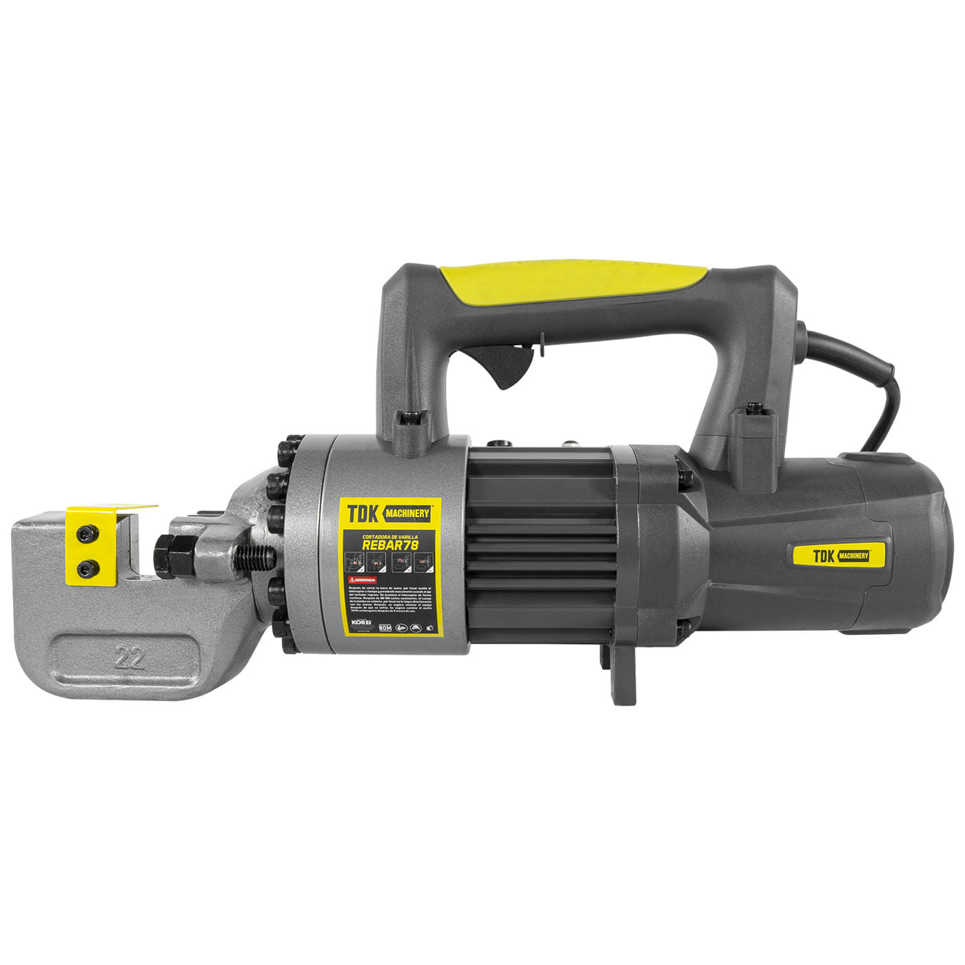 Cortadora De Varilla Eléctrica Manual Profesional Tdk Machinery 1,150 Watts – Rebar78