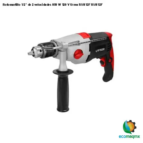 Rotomartillo 1/2 de 2 velocidades 850 W 120 V Urrea RM812F