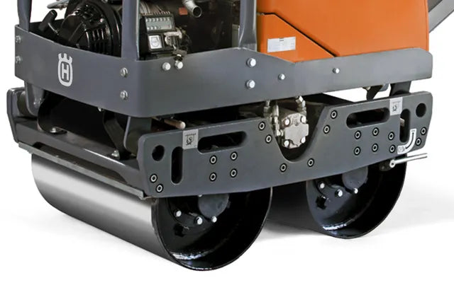 Rodillo Vibratorio Compactador Doble Husqvarna motor a diesel Kohler LP6500 