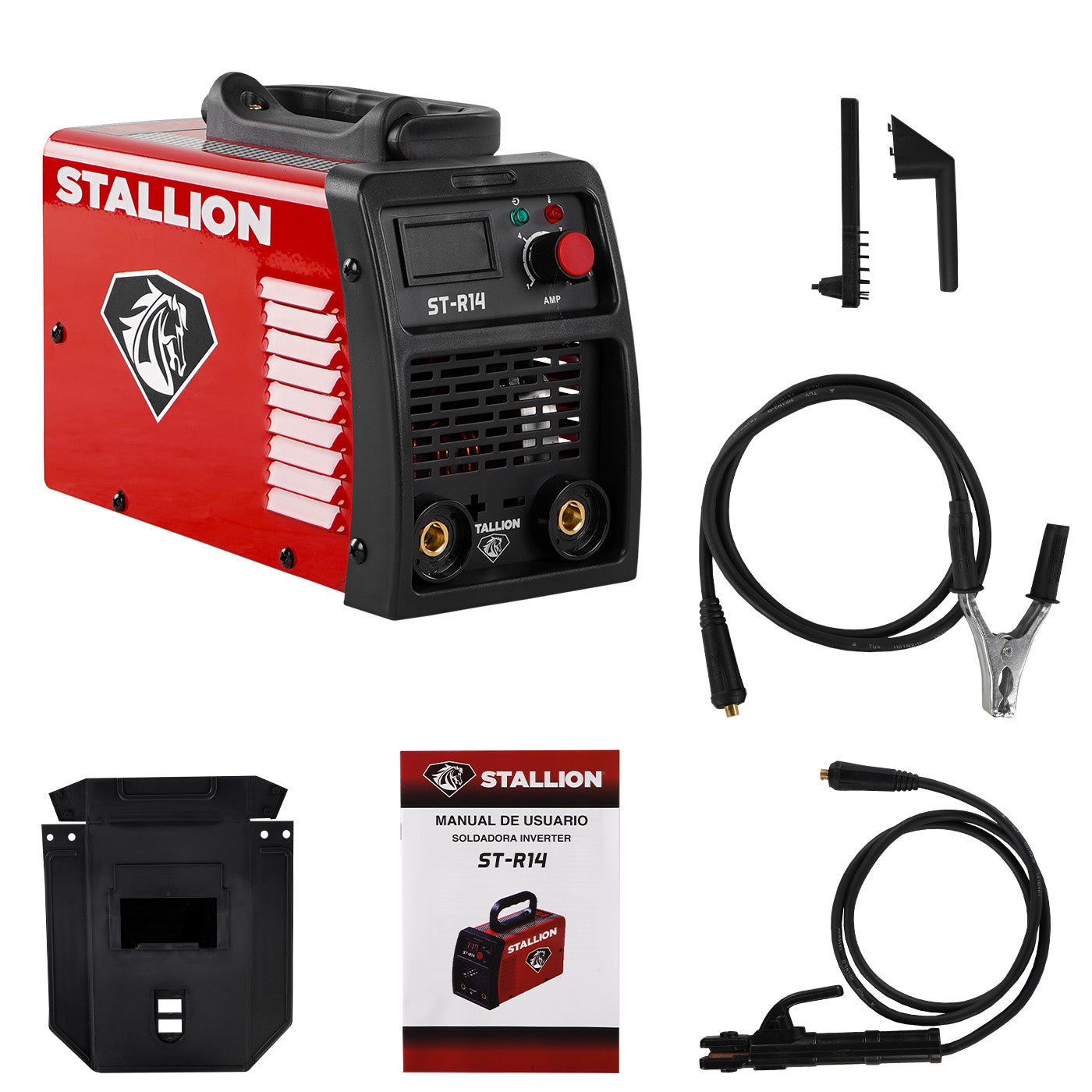Mini Soldadora Inverter Stallion Doble Voltaje 110v/100a 220v/130a – St-r14