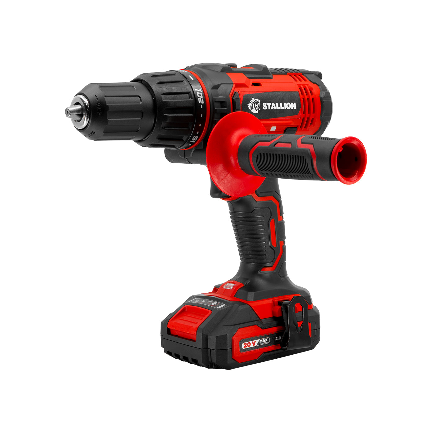 Kit Taladro Profesional De Impacto De Batería Stallion 20v + Atornillador De Impacto + Maleta + 2 Baterías + Cargador + Estuche – STKTAI20