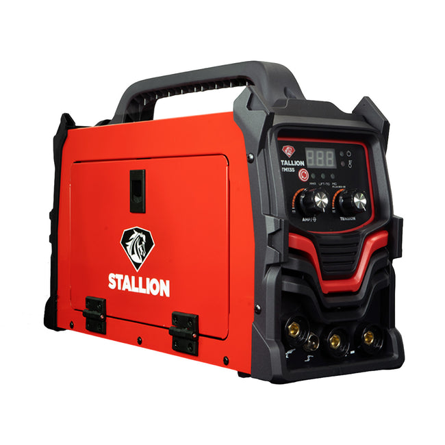 Soldadora Inverter Profesional Stallion 3 En 1 (Mig Sin Gas/Mma/Tig Lift) 110v/220v 120A – Stm135