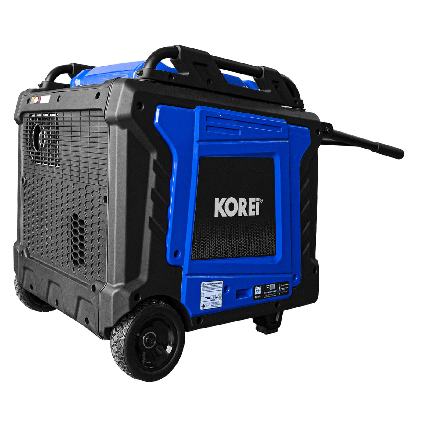 Generador Korei 10,000 Watts Inverter Profesional 3 En 1 Gasolina/Gas LP/Gas Natural – Titan10500i