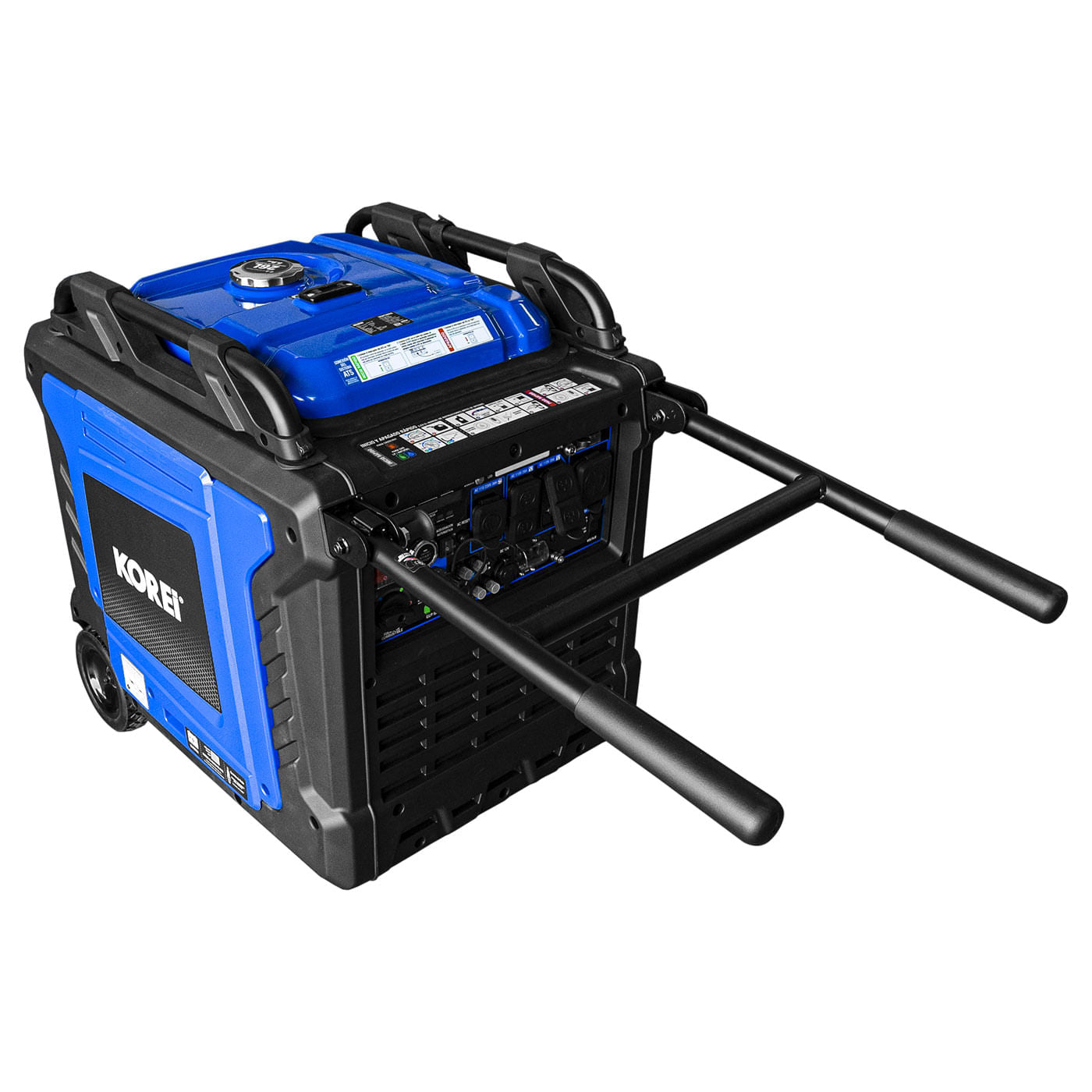 Generador Korei 10,000 Watts Inverter Profesional 3 En 1 Gasolina/Gas LP/Gas Natural – Titan10500i