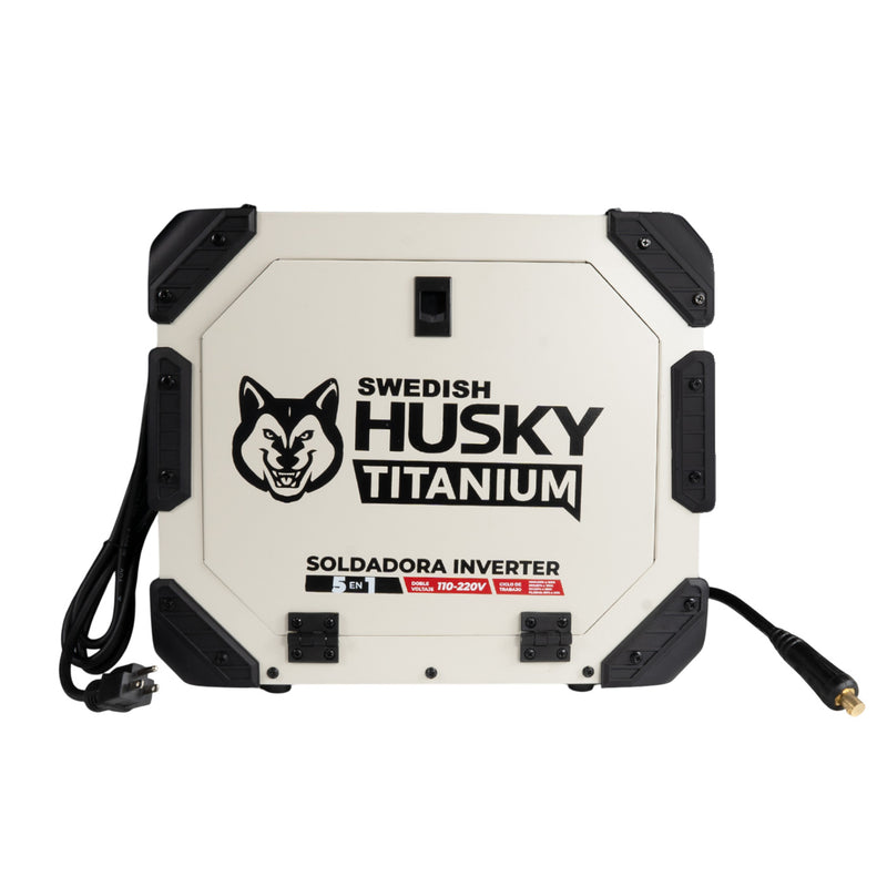 Soldadora Inverter Profesional 5 En 1 TIG/MMA/TIG LIFT/PLASMA 110v/220v SWEDISH HUSKY TITANIUM TM5180
