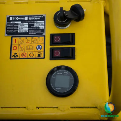 Allanadora Doble Tdk Machinery 36 Pulgadas motor Gasolina
