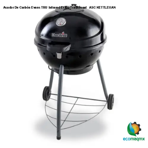 Asador De Carbón Evans TRU Infrared Estilo Tradicional ASC