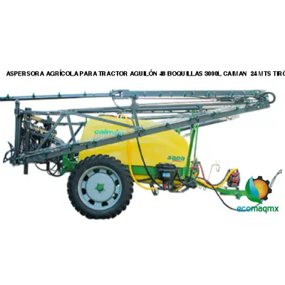 ASPERSORA AGRÍCOLA PARA TRACTOR AGUILÓN 48 BOQUILLAS 3000L