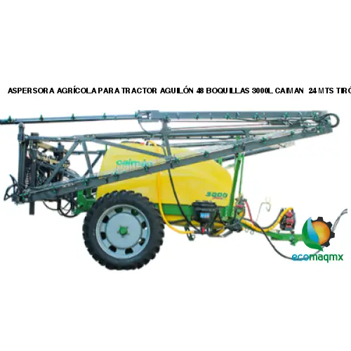 ASPERSORA AGRÍCOLA PARA TRACTOR AGUILÓN 48 BOQUILLAS 3000L