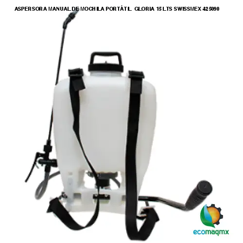 ASPERSORA MANUAL DE MOCHILA PORTÁTIL GLORIA 15 LTS SWISSMEX