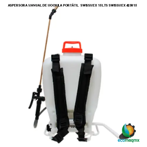 ASPERSORA MANUAL DE MOCHILA PORTÁTIL SWISSMEX 15 LTS