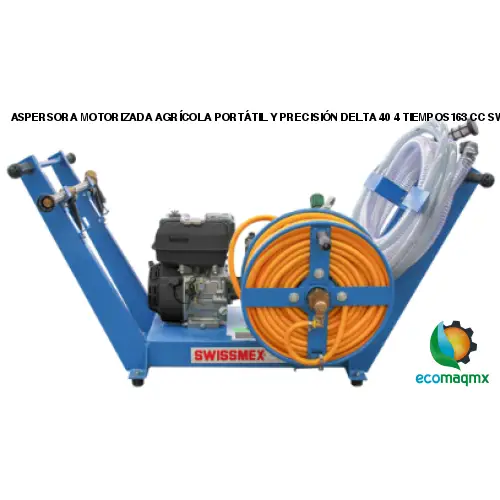 ASPERSORA MOTORIZADA AGRÍCOLA PORTÁTIL Y PRECISIÓN DELTA 40