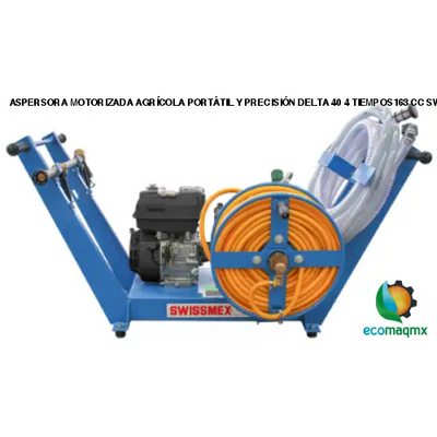 ASPERSORA MOTORIZADA AGRÍCOLA PORTÁTIL Y PRECISIÓN DELTA 40