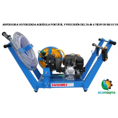 ASPERSORA MOTORIZADA AGRÍCOLA PORTÁTIL Y PRECISIÓN DELTA 40