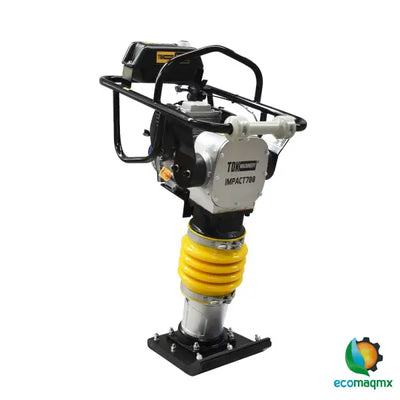 Bailarina Apisonadora IMPACT700 con motor Korei 4 HP. Fuerza de impacto de 1223 kg y zapata de 33x29 cm. Compactación profesional para obra, caminos y bacheo