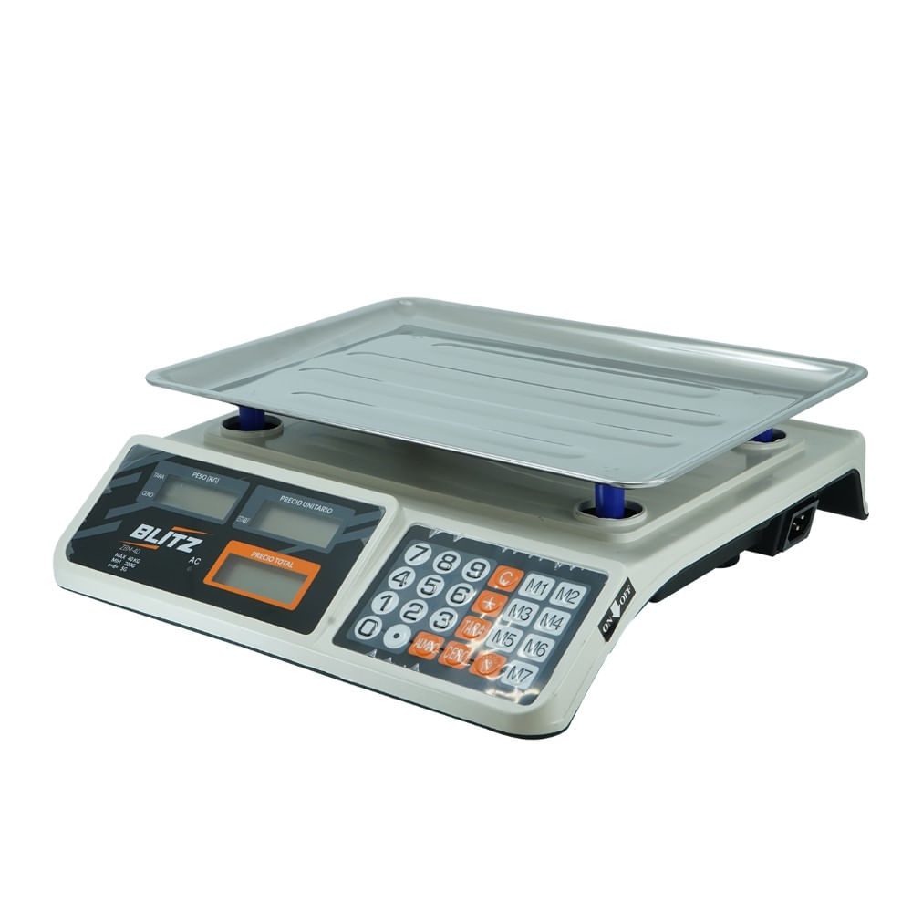 Báscula Electrónica Multifuncional Blitz 40 Kilogramos – Zbm-40