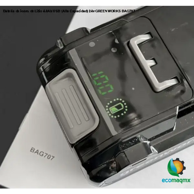 Bateria de iones de Litio 4.0Ah USB (Alta Capacidad) 24v