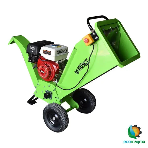 Biotrituradora Chipeadora de Ramas y Troncos Husky Diámetro Máximo de Corte de 3" o 7.5 Cm con Motor a Gasolina 6.5 HP Husky HKBIO275-HK65