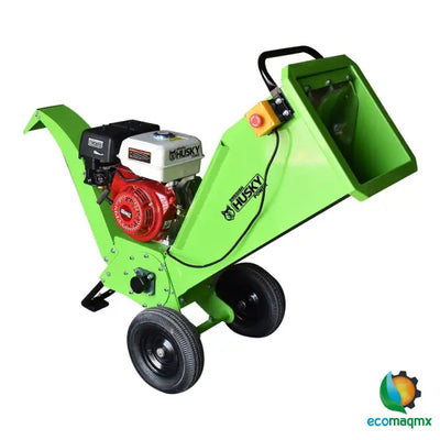 Biotrituradora Chipeadora de Ramas y Troncos Husky Diámetro Máximo de Corte de 3" o 7.5 Cm con Motor a Gasolina 6.5 HP Husky HKBIO275-HK65