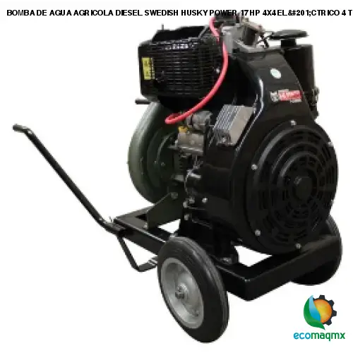 BOMBA DE AGUA AGRICOLA DIESEL SWEDISH HUSKY POWER 17 HP 4X4