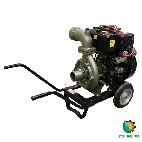 BOMBA DE AGUA AGRICOLA DIESEL SWEDISH HUSKY POWER 17 HP 4X4 ELÉCTRICO 4 TIEMPOS - RBL4417