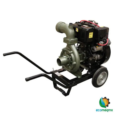 BOMBA DE AGUA AGRICOLA DIESEL SWEDISH HUSKY POWER 17 HP 4X4 ELÉCTRICO 4 TIEMPOS - RBL4417
