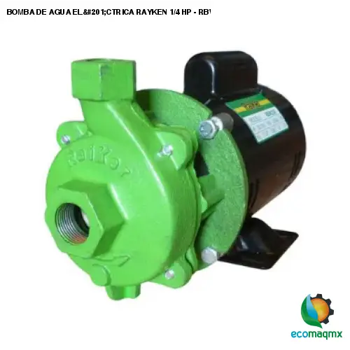 BOMBA DE AGUA ELÉCTRICA RAYKEN 1/4 HP - RBW250