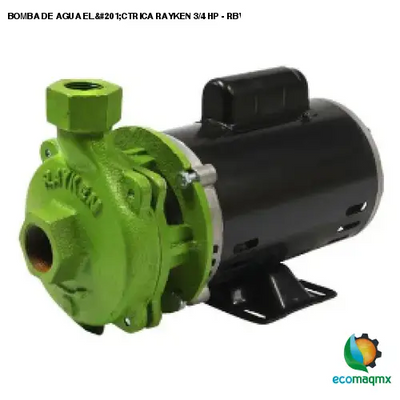 BOMBA DE AGUA ELÉCTRICA RAYKEN 3/4 HP - RBW750