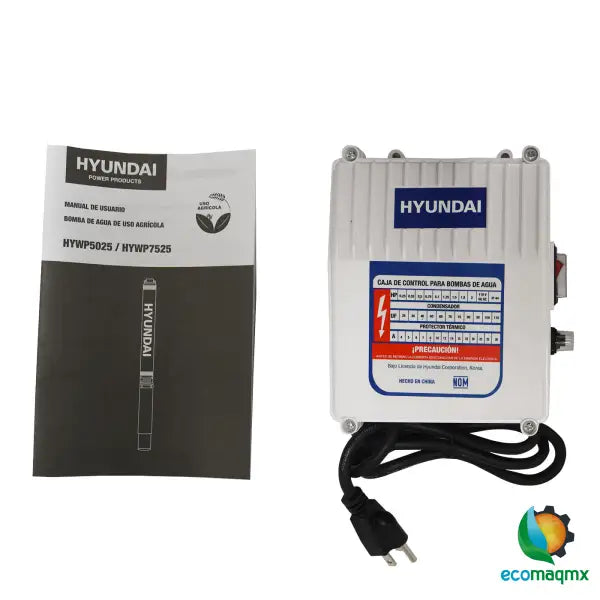 BOMBA DE AGUA HYUNDAI 1/2 HP MONOFÁSICA DESCARGA 1 PULGADAS