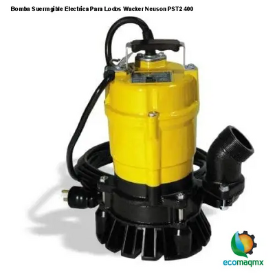 Bomba Suermgible Electrica Para Lodos Wacker Neuson PST2 400