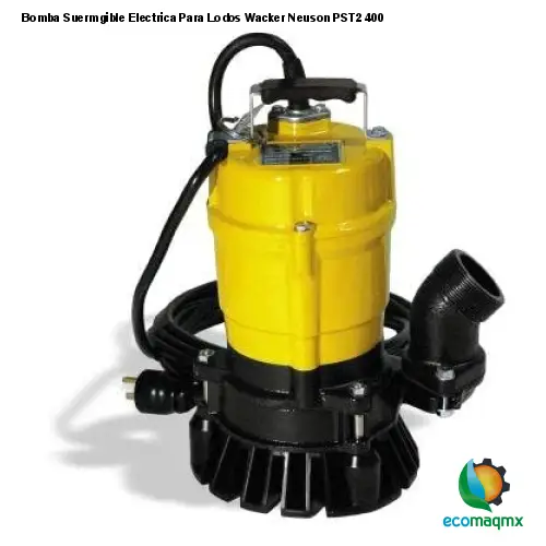 Bomba Suermgible Electrica Para Lodos Wacker Neuson PST2 400