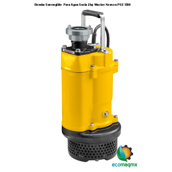 Bomba Suermgible Para Agua Sucia 2hp Wacker Neuson PS3 1500