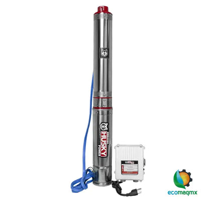 Bomba Sumergible De Agua Limpia Swedish Husky Power 1.5 Hp 110V Para Riego Agrícola FLUX150
