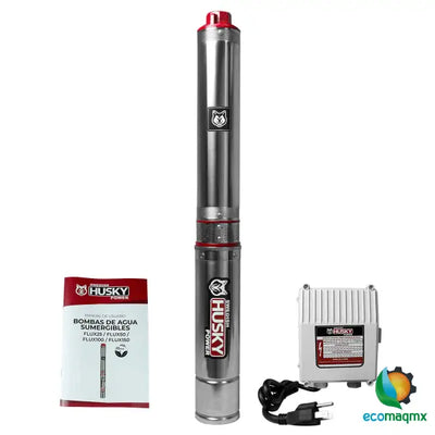 Bomba Sumergible De Agua Limpia Swedish Husky Power 1.5 Hp 110V Para Riego Agrícola FLUX150