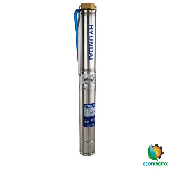 BOMBA SUMERGIBLE HYUNDAI 1.5 HP MONOFÁSICA POZO DE 4’’
