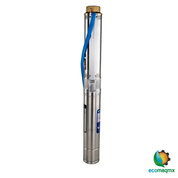 BOMBA SUMERGIBLE HYUNDAI 1 HP MONOFÁSICA POZO DE 4’’