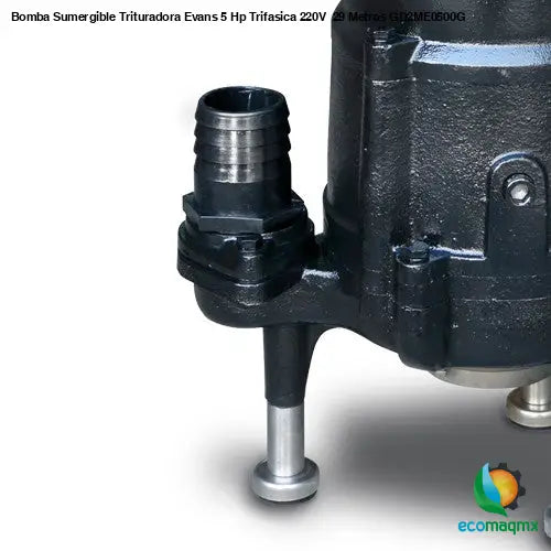 Bomba Sumergible Trituradora Evans 5 Hp Trifasica 220V 29