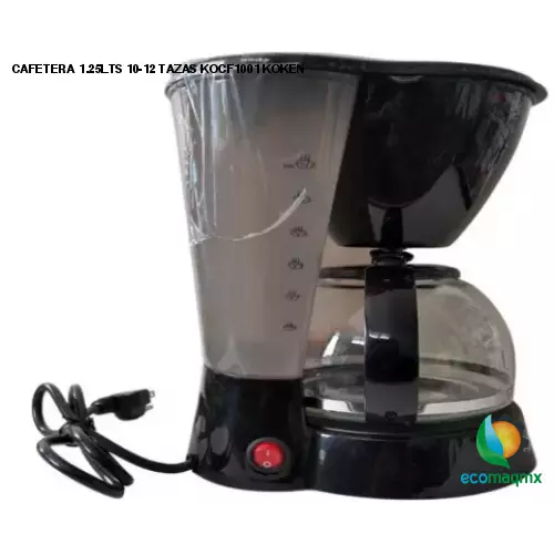 CAFETERA 1.25LTS 10-12 TAZAS KOCF1001 KOKEN