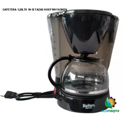 CAFETERA 1.25LTS 10-12 TAZAS KOCF1001 KOKEN