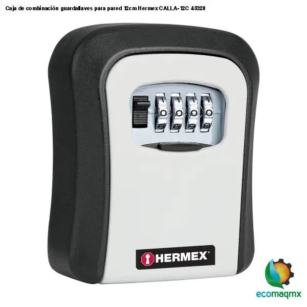 Caja de combinación guardallaves para pared 12cm Hermex