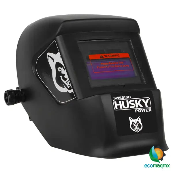 Careta Para Soldar Electrónica De Sombra Variable Negra Husky HKC15